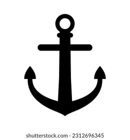 Ship Anchor Icon For Logo And More