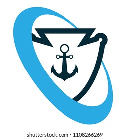 ship anchor and shield 