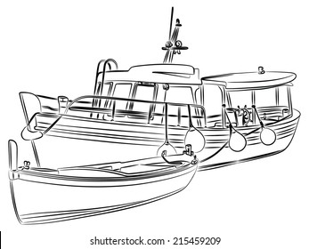 ship and boat