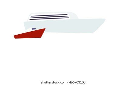 Ship and boat icon background