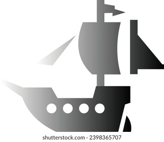 ship and boat line icon set. water transport symbol. vessels for sea travel and transportation. boat icon design template vector isolated illustration.
