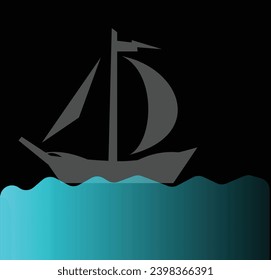 ship and boat line icon set. water transport symbol. vessels for sea travel and transportation. boat icon design template vector isolated illustration.
