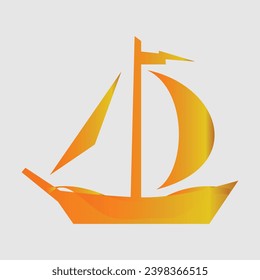 ship and boat line icon set. water transport symbol. vessels for sea travel and transportation. boat icon design template vector isolated illustration.