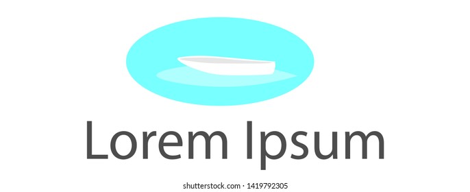 ship, boat logo for commercial and personal purposes, and also can be used for business, advertisement, poster, banner, cover, web, template, etc