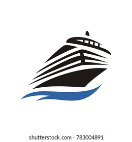 Ship Boat Marine Logo Stock Vector (Royalty Free) 783004867