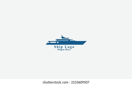 Diseño del vector de transporte de barco