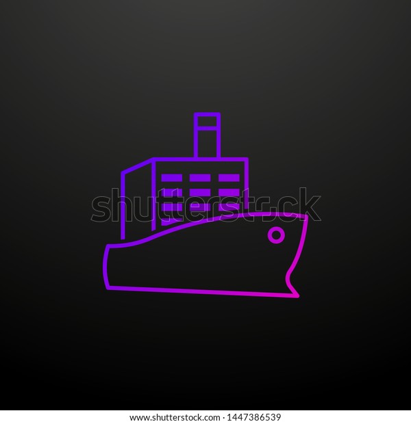 ship
cargo nolan icon. Elements of logistics set. Simple icon for
websites, web design, mobile app, info
graphics