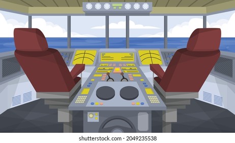 Ship Cockpit  - Interior Scenes