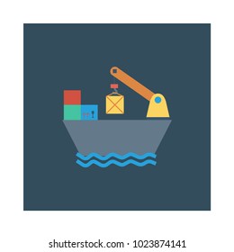 ship crane transport