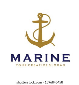 Ship, Cruise and Marine Logo Vector