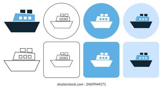 ship, cruiser, boat, ship, navy, water transport symbol. sign icon symbol ui and ux design, glyphs and stroke line icon	