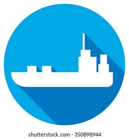 ship flat icon