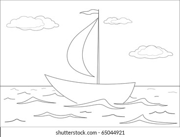 5,204 Under the sea outline Images, Stock Photos & Vectors | Shutterstock