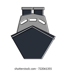 ship frontview icon image 