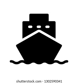 ship glyph icon
