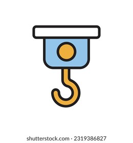 Ship Hook Icon Vector Illustration