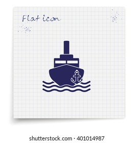 Ship icon.