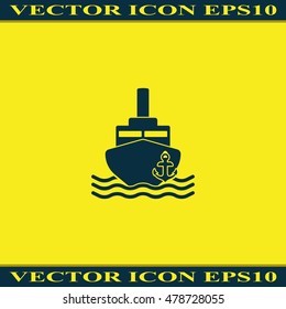 Ship icon.