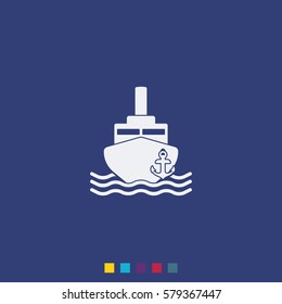 Ship icon.