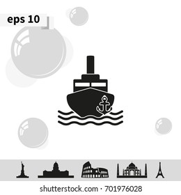 Ship icon.