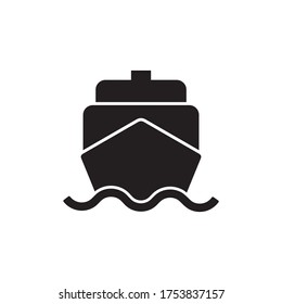 Schiffssymbol, Symbol für die Automobilindustrie, Vektorgrafik