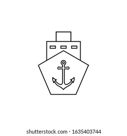 ship icon cruise boat icon