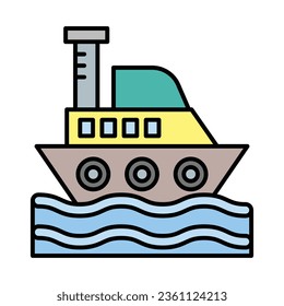 Ship Icon Design For Personal And Commercial Use