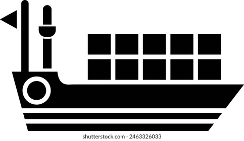 Ship Icon Design For Personal And Commercial Use.