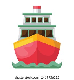 Ship icon design. Vector design