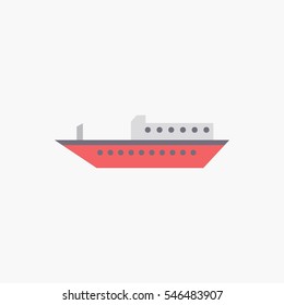 Ship Icon Design Vector