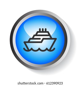 Ship icon Flat.