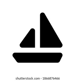 ship icon flat vector logo design trendy illustration signage symbol graphic simple