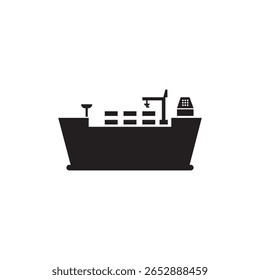 ship icon illustration element design