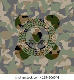 ship icon inside camo texture