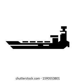 ship icon isolated sign symbol vector illustration - high quality black style vector icons
