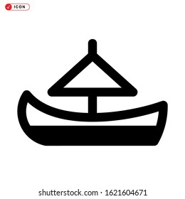 ship icon isolated sign symbol vector illustration - high quality black style vector icons
