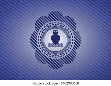 ship icon with jean texture