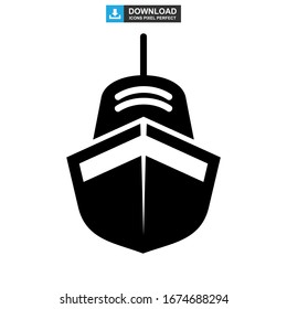ship icon or logo isolated sign symbol vector illustration - high quality black style vector icons
