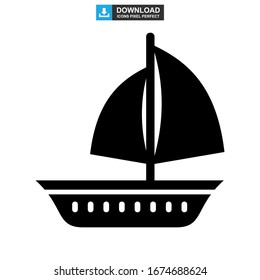 ship icon or logo isolated sign symbol vector illustration - high quality black style vector icons
