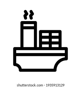 ship icon or logo isolated sign symbol vector illustration - high quality black style vector icons
