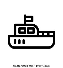 ship icon or logo isolated sign symbol vector illustration - high quality black style vector icons
