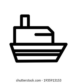 ship icon or logo isolated sign symbol vector illustration - high quality black style vector icons
