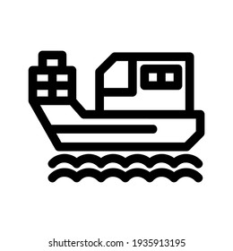 ship icon or logo isolated sign symbol vector illustration - high quality black style vector icons
