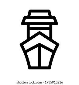 ship icon or logo isolated sign symbol vector illustration - high quality black style vector icons
