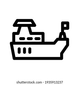 ship icon or logo isolated sign symbol vector illustration - high quality black style vector icons
