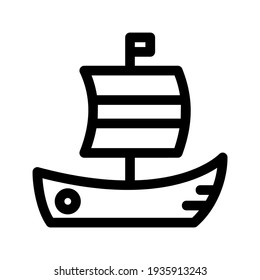Schiffssymbole oder Logo einzeln auf Zeichen, Vektorgrafik - hochwertige Vektorsymbole in schwarzem Stil
