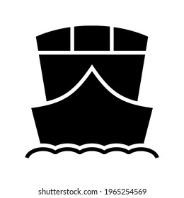 ship icon or logo isolated sign symbol vector illustration - high quality black style vector icons
