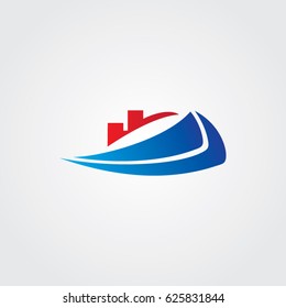 ship icon to logo technology
