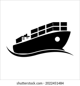 ship icon premium illustration vector design