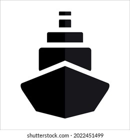 ship icon premium illustration vector design